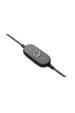 Obrázok pre Logitech Zone Wired UC Sluchátka s mikrofonem Kabel Přes hlavu Hovory/hudba USB typu C Grafit