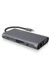 Obrázok pre ICY BOX IB-DK4040-CPD Kabel USB 3.2 Gen 1 (3.1 Gen 1) Type-C Antracit, Černá