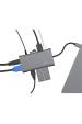 Obrázok pre ICY BOX IB-DK4040-CPD Kabel USB 3.2 Gen 1 (3.1 Gen 1) Type-C Antracit, Černá