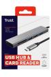 Obrázok pre Trust Halyx USB 3.2 Gen 1 (3.1 Gen 1) Type-C 104 Mbit/s Hliník