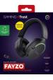 Obrázok pre Trust GXT 491 Fayzo Sluchátka s mikrofonem Kabelový a bezdrátový Přes hlavu Hraní USB typu C Bluetooth Černá