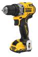 Obrázok pre DeWALT DCD701D2-QW AKU/rázový šroubovák 1500 ot/min Černá, Žlutá