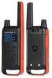Obrázok pre Motorola T82 Twin Pack vysílačky 16 kanálů Černá, oranžová