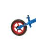 Obrázok pre Krosové kolo 10" HOT WHEELS 168 Modrá