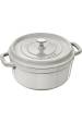 Obrázok pre STAUB LA COCOTTE Round cast iron pot 3.8 ltr, truffle