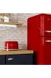 Obrázok pre Smeg TSF01RDEU toustovač 6 2 krajíců 950 W Červená