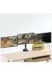 Obrázok pre Držák na stůl pro 3 LCD LED monitory s 2x USB 3.0 Maclean MC-811 17-27 "3x7kg vesa 75x75 a 100x100