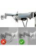 Obrázok pre Věšák pro televizor nebo monitor 23-42" 30kg universální Maclean MC-503A stříbrný max vesa 200x200