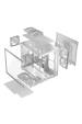 Obrázok pre Počítačová skříň MODECO Volcano Panorama APEX ARGB 7F MIDI
