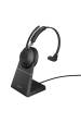 Obrázok pre Jabra Evolve2 65 Sluchátka s mikrofonem Bezdrátový Přes hlavu Kancelář / call centrum USB Typ-A Bluetooth Nabíjecí podstavec Černá