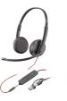 Obrázok pre HP Poly Stereofonní headset Poly Blackwire 3225 USB-C + 3,5mm konektor + adaptér USB-C/A (sada)