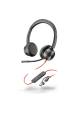 Obrázok pre HP Poly Stereofonní náhlavní souprava Poly Blackwire 8225 USB-C s certifikací Microsoft Teams + adaptér USB-C/A