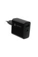 Obrázok pre NATEC RIBERA GAN CHARGER 1x USB-A + 1x USB-C 45W ČERNÁ