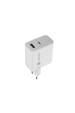Obrázok pre NATEC RIBERA GAN NABÍJEČKA 1X USB-A + 1X USB-C 45W BÍLÁ