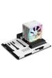 Obrázok pre NZXT T120 RGB Procesor Vzduchový chladič 12 cm Bílá 1 kusů
