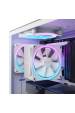 Obrázok pre NZXT T120 RGB Procesor Vzduchový chladič 12 cm Bílá 1 kusů