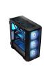 Obrázok pre Počítačová skříň MODECOM  HORIZON ARGB Flow MIDI USB 3.0 X 2 CYPE-C