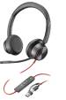 Obrázok pre HP Poly Stereofonní náhlavní souprava Poly Blackwire 8225 USB-C + adaptér USB-C/A