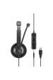 Obrázok pre EPOS | SENNHEISER IMPACT SC 75 USB MS Sluchátka s mikrofonem Kabel Přes hlavu Hovory/hudba USB Typ-A Černá