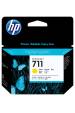 Obrázok pre HP 711 Trojbalení žluté inkoustové kazety DesignJet, 29 ml