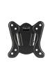 Obrázok pre Maclean MC-416 TV Monitor Wall Mount 13"-32" 30kg Tilt Rotate max. VESA 100x100 Black Powder Coating LED OLED LCD Universal Bracket Holder