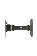 Obrázok pre Maclean MC-416 TV Monitor Wall Mount 13"-32" 30kg Tilt Rotate max. VESA 100x100 Black Powder Coating LED OLED LCD Universal Bracket Holder