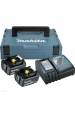 Obrázok pre MAKITA POWER SUPPLY KIT 18V 2x5,0Ah (BL1850Bx2+DC18RC) MAKPAC