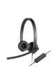Obrázok pre Logitech H570E Sluchátka s mikrofonem Kabel Přes hlavu Kancelář / call centrum USB Typ-A Černá