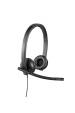 Obrázok pre Logitech H570E Sluchátka s mikrofonem Kabel Přes hlavu Kancelář / call centrum USB Typ-A Černá