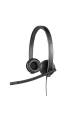 Obrázok pre Logitech H570E Sluchátka s mikrofonem Kabel Přes hlavu Kancelář / call centrum USB Typ-A Černá