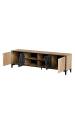 Obrázok pre Cama 4D RTV skříň OVO 180x38xV53 dub/beton