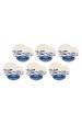 Obrázok pre ROSE&TULIPANI THE BLUE ONES Dinner service for 6 people