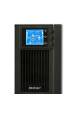 Obrázok pre Qoltec 53042 Nepřerušitelný zdroj napájení | On-line | Čistá sinusová vlna | 1 kVA | 800 W | LCD