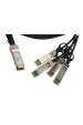 Obrázok pre Extralink Kabel QSFP+ QSFP+ DAC DAC, 40Gbps pro 4x 10Gbps 3m, 30AWG