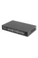 Obrázok pre Lanberg RSFE-24P-2C-250 síťový přepínač Nespravované Gigabit Ethernet (10/100/1000) Podpora napájení po Ethernetu (PoE) 1U Černá