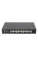 Obrázok pre Lanberg RSFE-24P-2C-250 síťový přepínač Nespravované Gigabit Ethernet (10/100/1000) Podpora napájení po Ethernetu (PoE) 1U Černá