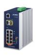 Obrázok pre PLANET IGS-4215-4P4T2S síťový přepínač Řízený L2/L4 Gigabit Ethernet (10/100/1000) Podpora napájení po Ethernetu (PoE) Modrá, Bílá