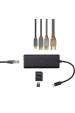 Obrázok pre Lindy 43358 dokovací stanice/replikátor portů Kabel USB 3.2 Gen 1 (3.1 Gen 1) Type-C Černá