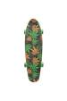 Obrázok pre Meteor Cannabis zeleno-hnědo-oranžový skateboard 22595