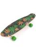 Obrázok pre Meteor Cannabis zeleno-hnědo-oranžový skateboard 22595