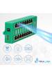 Obrázok pre Extralink Gigabit PoE Injector 8 Portový Aktivní, 8 portů Gigabit 802.3at/af, Mode A