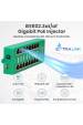 Obrázok pre Extralink Gigabit PoE Injector 8 Portový Aktivní, 8 portů Gigabit 802.3at/af, Mode A
