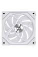 Obrázok pre Lian Li UF-RSLIN120-1W Chladicí systém pro počítač Počítačová skříň Ventilátor 12 cm Bílá 1 kusů