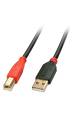 Obrázok pre Lindy 42762 USB kabel USB 2.0 15 m USB A USB B Černá, Červená