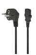 Obrázok pre Gembird PC-186-VDE-3M power cord with VDE approval 3 meter Černá