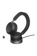 Obrázok pre Jabra Evolve2 75 Sluchátka s mikrofonem Bezdrátový Přes hlavu Kancelář / call centrum USB typu C Bluetooth Nabíjecí podstavec Černá