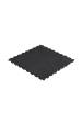 Obrázok pre Rubber floor, equipment mat, puzzle 1m, 20mm, blac
