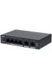 Obrázok pre Dahua Technology DH-CS4006-4ET-60 síťový přepínač Řízený L2 Gigabit Ethernet (10/100/1000) Podpora napájení po Ethernetu (PoE) Černá