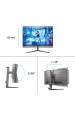 Obrázok pre Philips Evnia 5000 27M2C5200W/00 počítačový monitor 68,6 cm (27") 1920 x 1080 px Full HD LCD Šedá