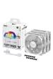 Obrázok pre Ventilátor ASUS TUF Gaming TR120 ARGB White 3IN1 (90DA0093-B09020)